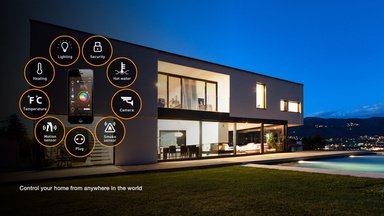 Smart home automation interface and connected controls